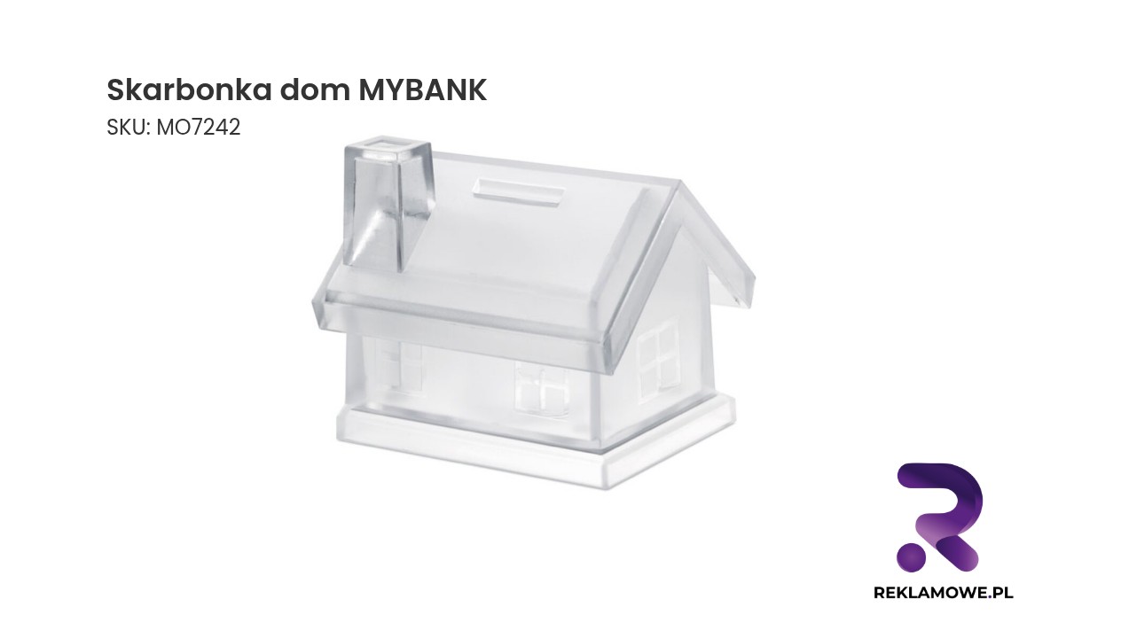 Skarbonka w kształcie domu MyBank