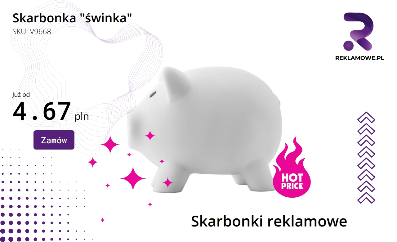 Skarbonka w kształcie świnki